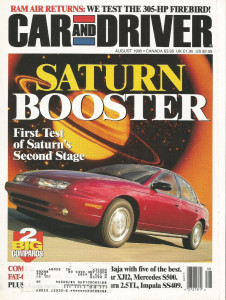CAR & DRIVER 1995 AUG - RAM AIR WS6,SVT,SS409, M3 LtWt